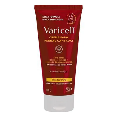 Creme Varicell para Pernas Cansadas e Pele Normal 150g